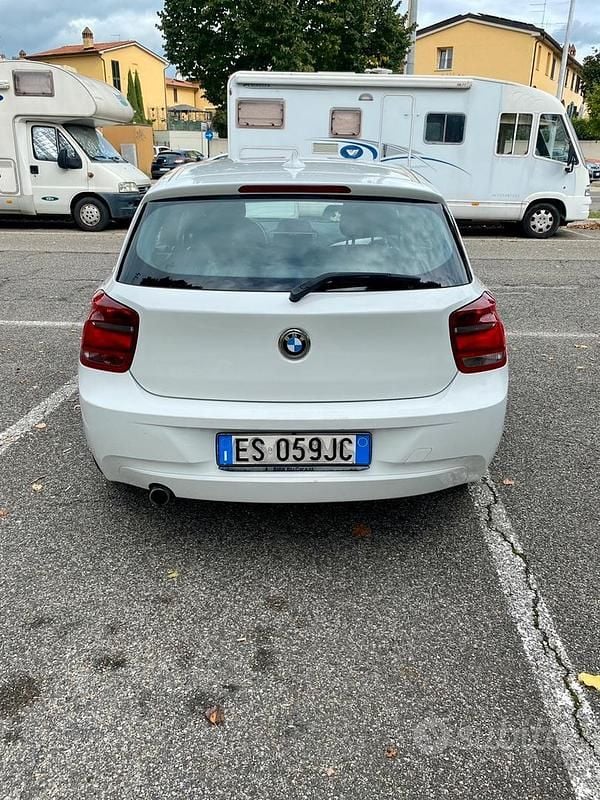 Usata BMW 116 116 CV (85 kW) 2015 Bianco Utilitaria