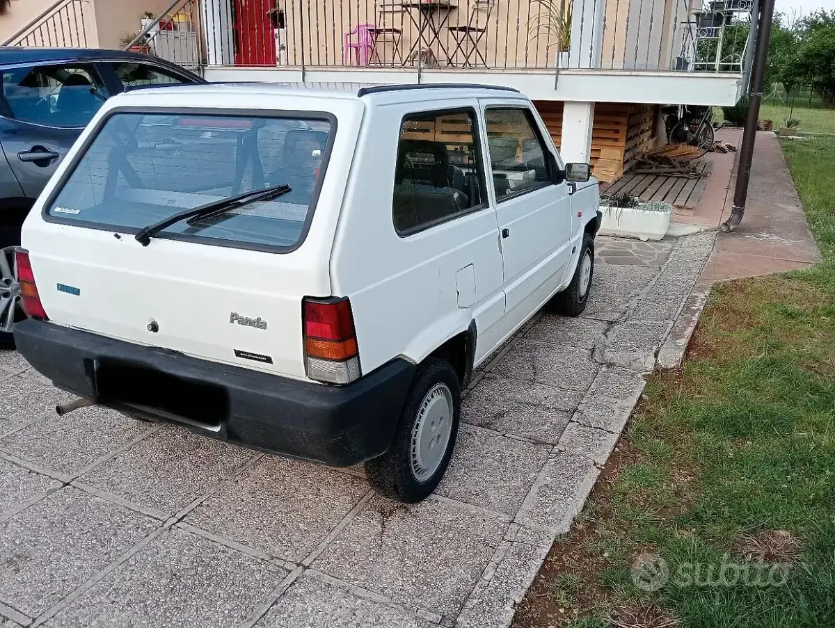 Usata Fiat Panda 45 CV (33 kW) 2003 Bianco Utilitaria