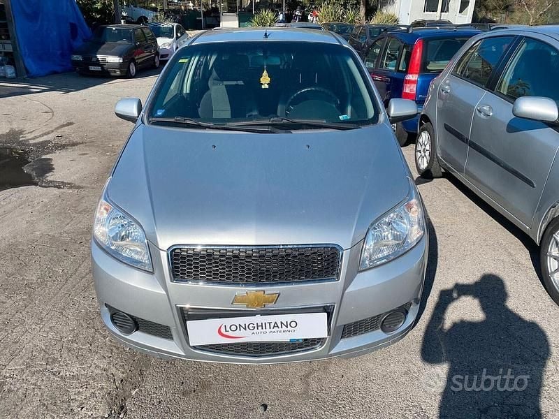 Usata Chevrolet Aveo LS 84 CV (61 kW) 2011 Grigio Berlina