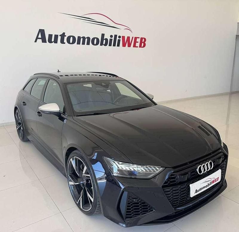 Usata Audi RS6 600 CV (441 kW) 2022 Nero Station wagon