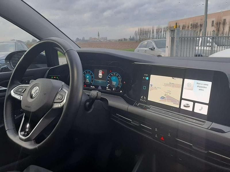 Usata VW Golf VIII Style 150 CV (110 kW) 2022 Nero Berlina