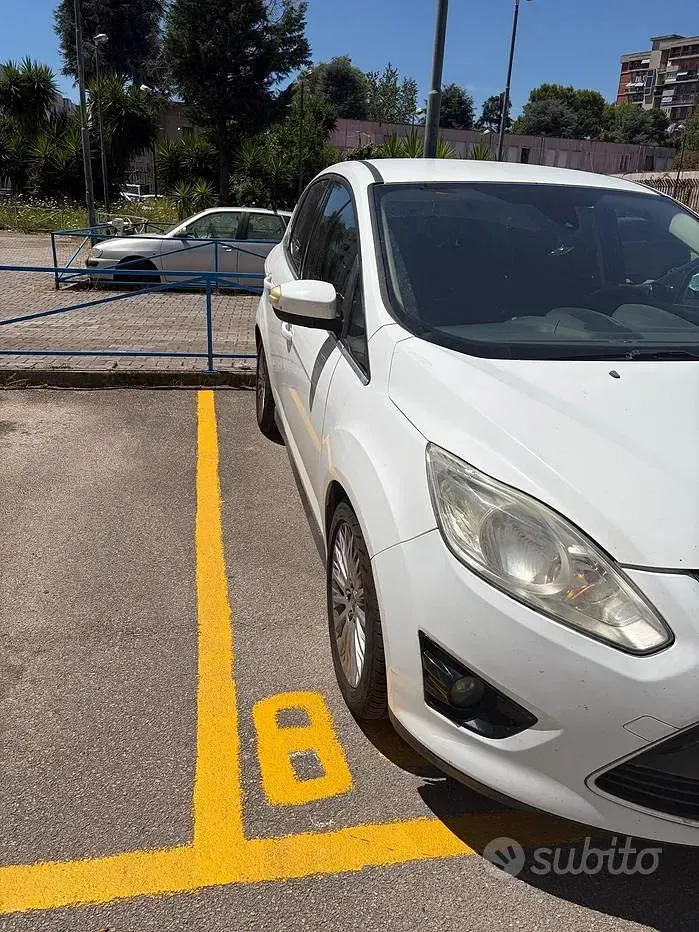 Usata Ford C-MAX 95 CV (69 kW) 2013 Bianco Monovolume