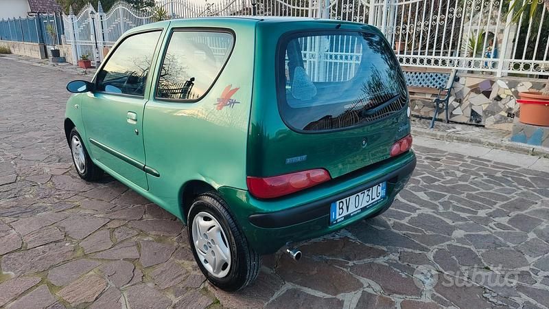 Usata Fiat Seicento 2001 Verde Utilitaria