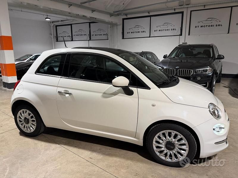 Usata Fiat 500 Lounge 95 CV (69 kW) 2017 Bianco Berlina
