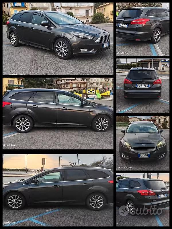 Usata Ford Focus Business Edition 120 CV (88 kW) 2017 Grigio Station wagon