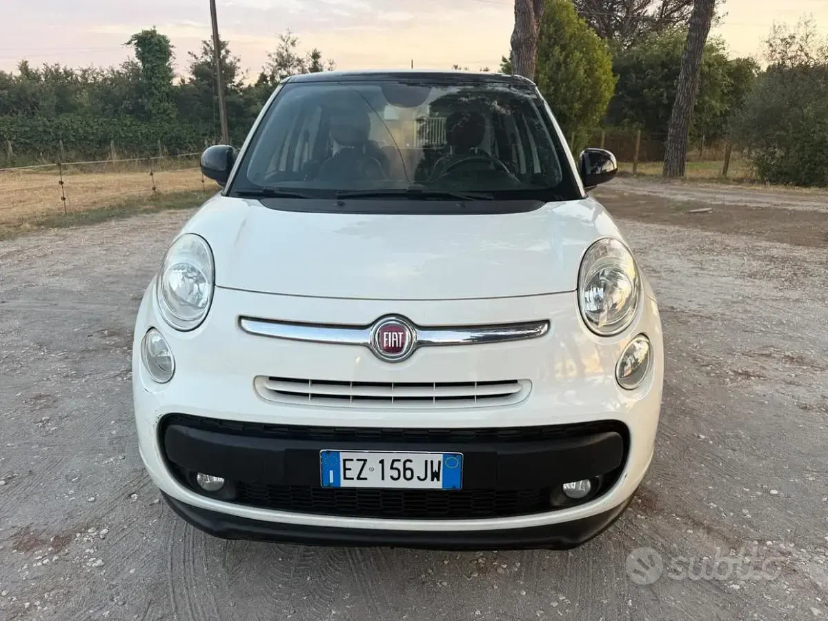 Usata Fiat 500L Pop Star 84 CV (61 kW) 2015 Bianco Monovolume