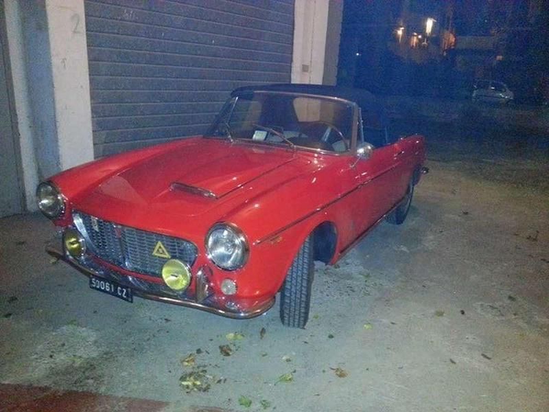 Usata Fiat 1600S 101 CV (74 kW) 1963 Rosso Cabrio