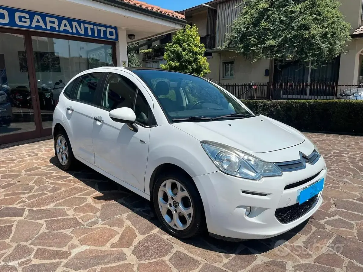 Usata Citroën C3 Exclusive 68 CV (50 kW) 2015 Bianco Berlina