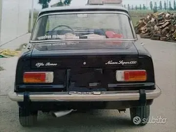 Usata Alfa Romeo Giulia Super 1970 Berlina