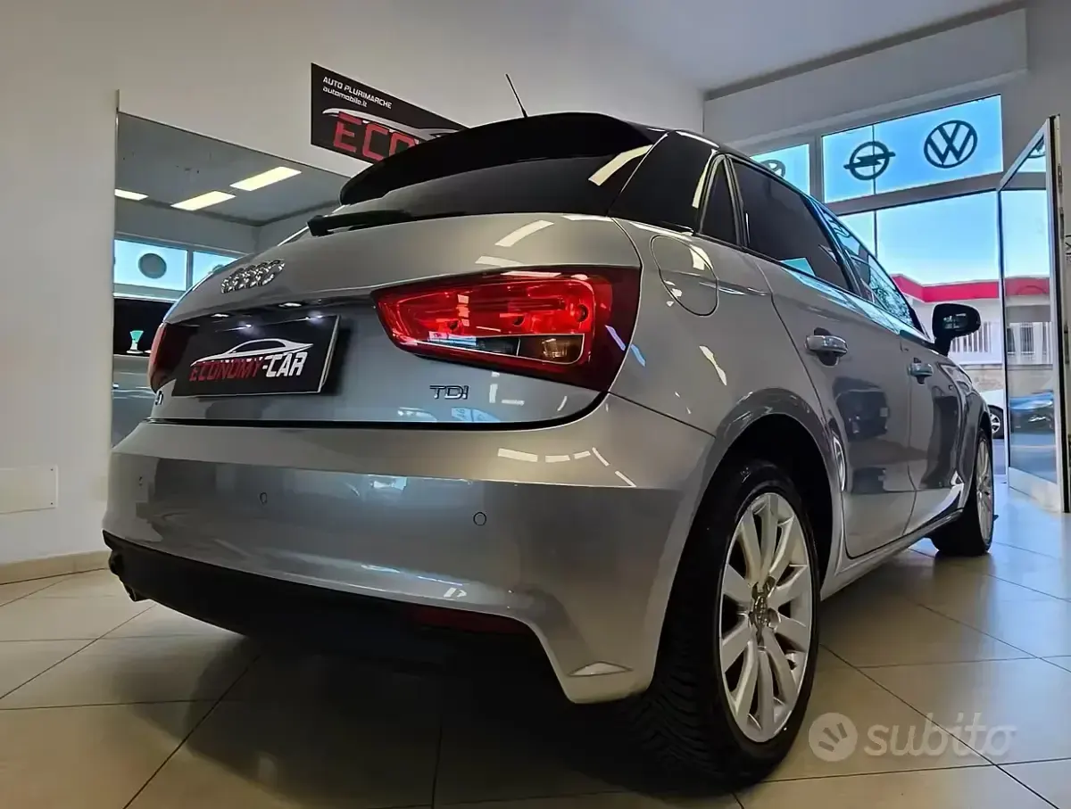 Usata Audi A1 Design 90 CV (66 kW) 2017 Grigio Utilitaria