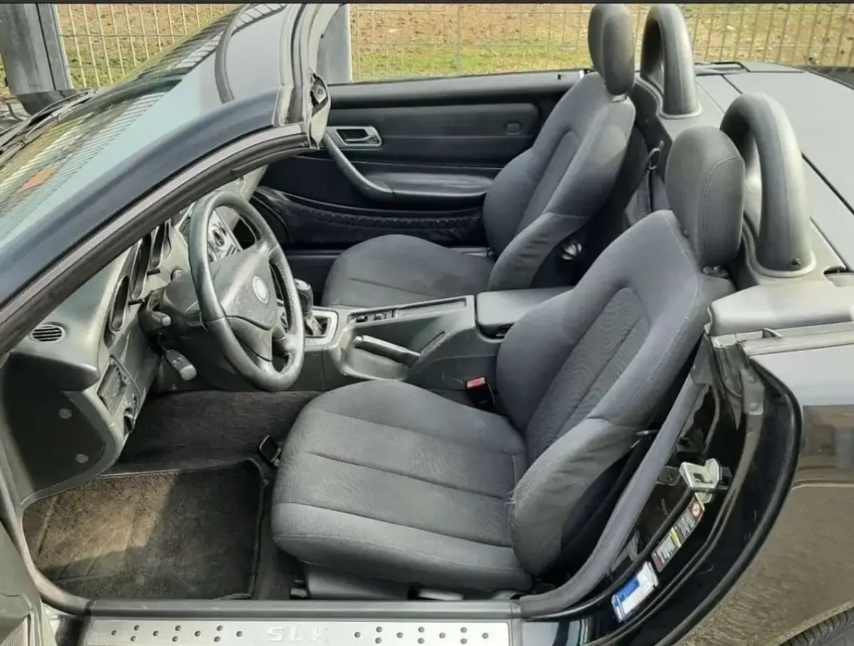 Usata Mercedes SLK200 Edition 163 CV (119 kW) 2004 Nero Cabrio