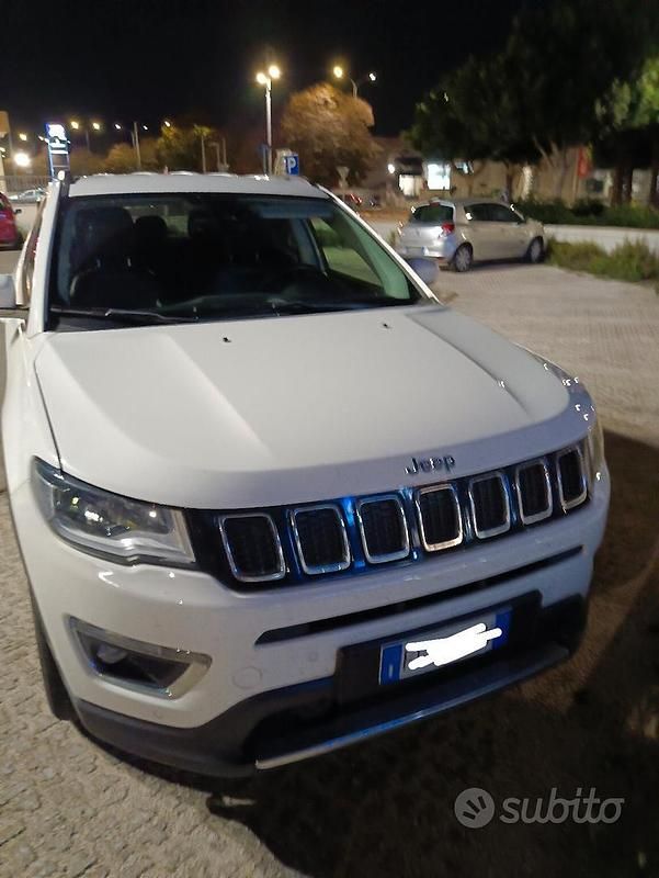 Usata Jeep Compass Limited 2018 Bianco SUV