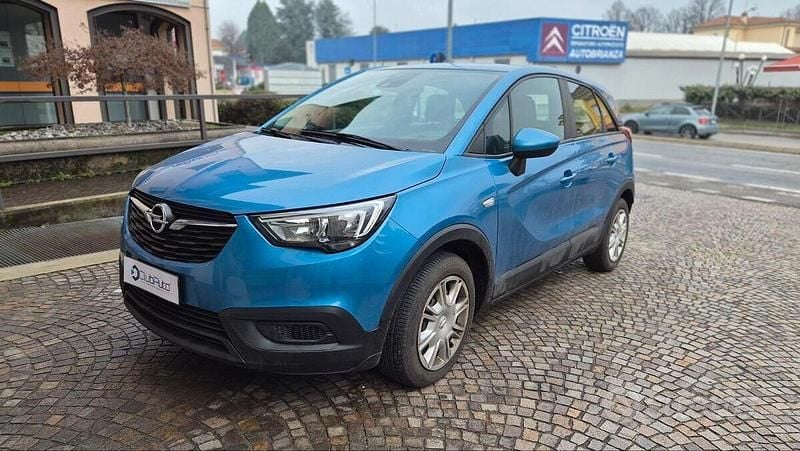 Usata Opel Crossland X 83 CV (61 kW) 2019 Blu/azzurro SUV