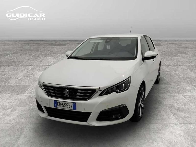 Bianco Usata 2020 Peugeot 308 Allure Tre volumi | 11.800 € (Buon prezzo) - Immagine 1/4