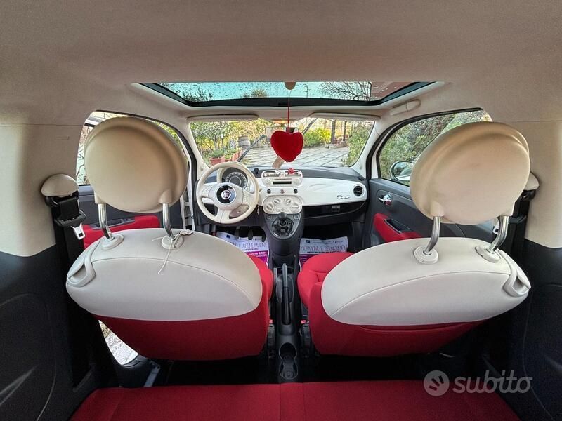 Usata Fiat 500 69 CV (50 kW) 2014 Bianco Utilitaria