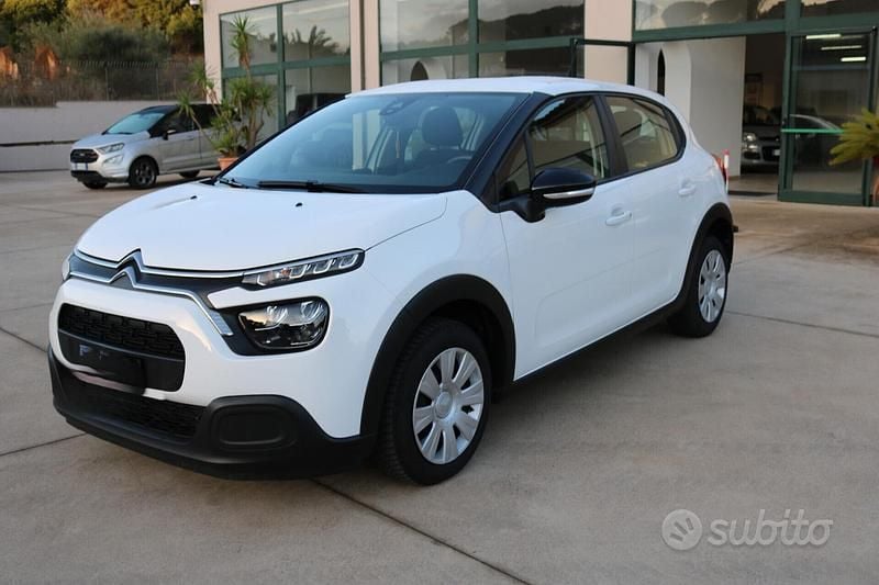 Usata Citroën C3 Feel 102 CV (75 kW) 2022 Bianco Berlina