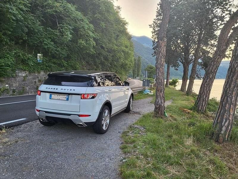 Begagnad Land Rover Range Rover evoque Black Edition 190 HK (139 kW) 2013 Vit SUV