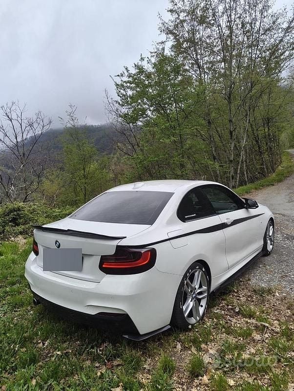 Usata BMW 220 2014 Bianco Coupé