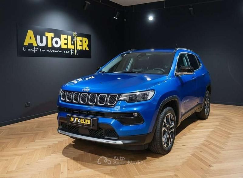 Usata Jeep Compass Limited 151 CV (111 kW) 2021 Blu SUV