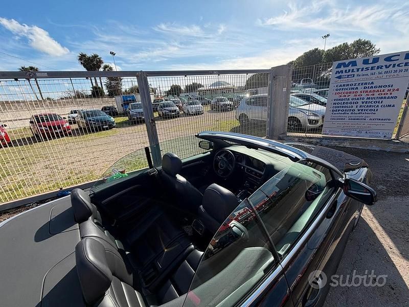 Usata Audi A5 Cabriolet 176 CV (129 kW) 2012 Nero Cabrio