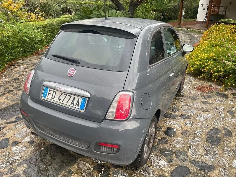 Usata Fiat 500 Sport 69 CV (50 kW) 2015 Grigio Utilitaria