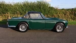 Usata Triumph TR4 100 CV (73 kW) 1965 Verde Cabrio