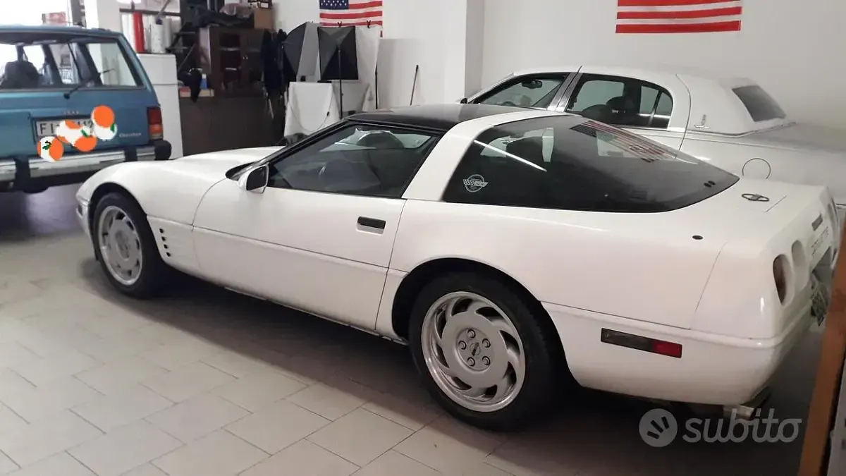 Usata Chevrolet Corvette 250 CV (183 kW) 1991 Bianco Coupé