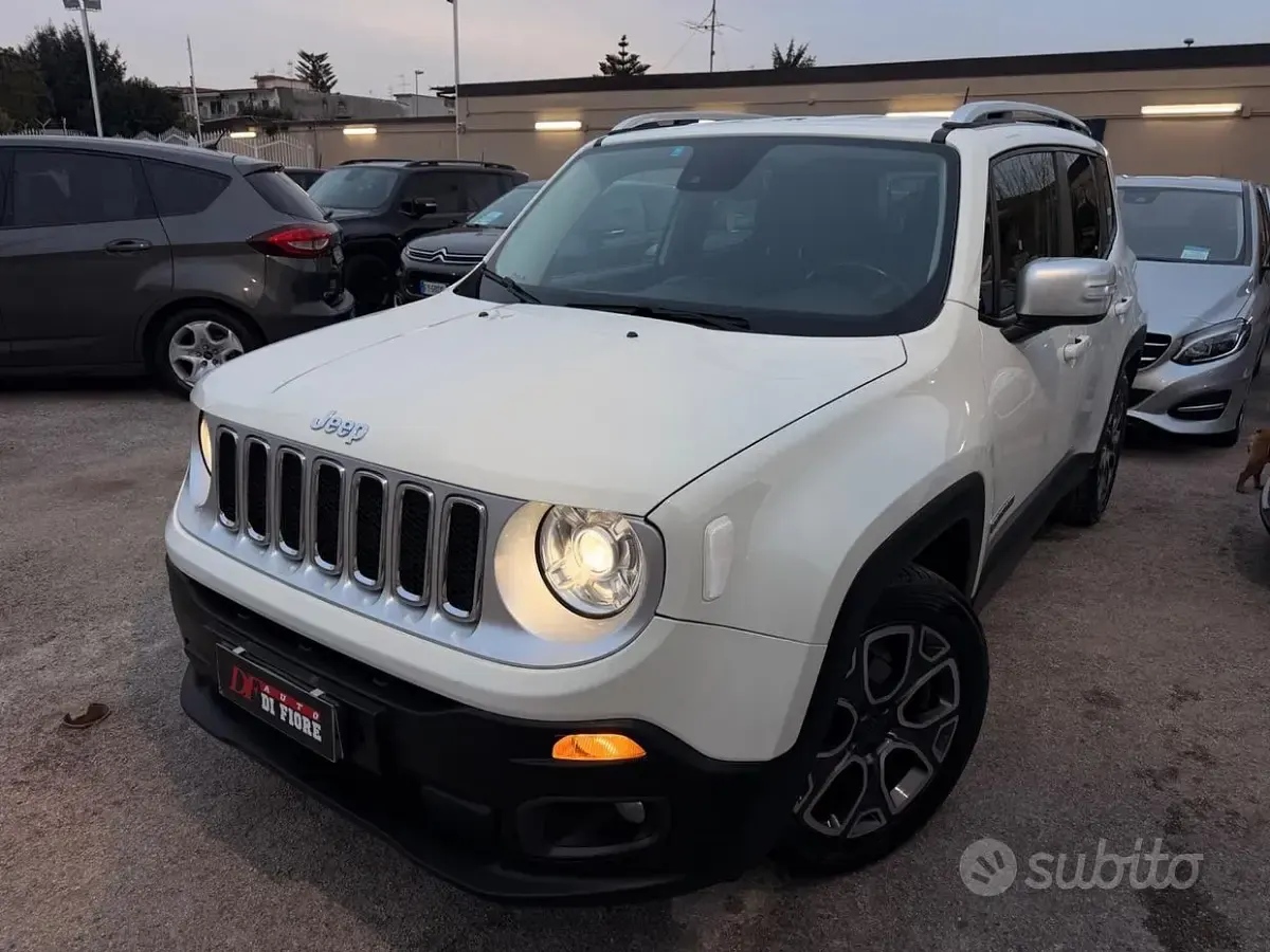 Usata Jeep Renegade Limited 120 CV (88 kW) 2015 Bianco SUV