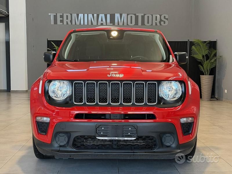 Usata Jeep Renegade Longitude 130 CV (95 kW) 2022 Rosso SUV