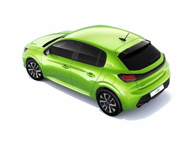 Nuova Peugeot e-208 Style 100 kW (136 CV) 2025 Giallo Utilitaria