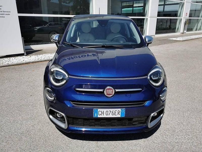 Usata Fiat 500X Club 130 CV (95 kW) 2021 Blu SUV