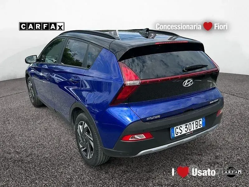Usata Hyundai Bayon 84 CV (61 kW) 2023 Blu SUV