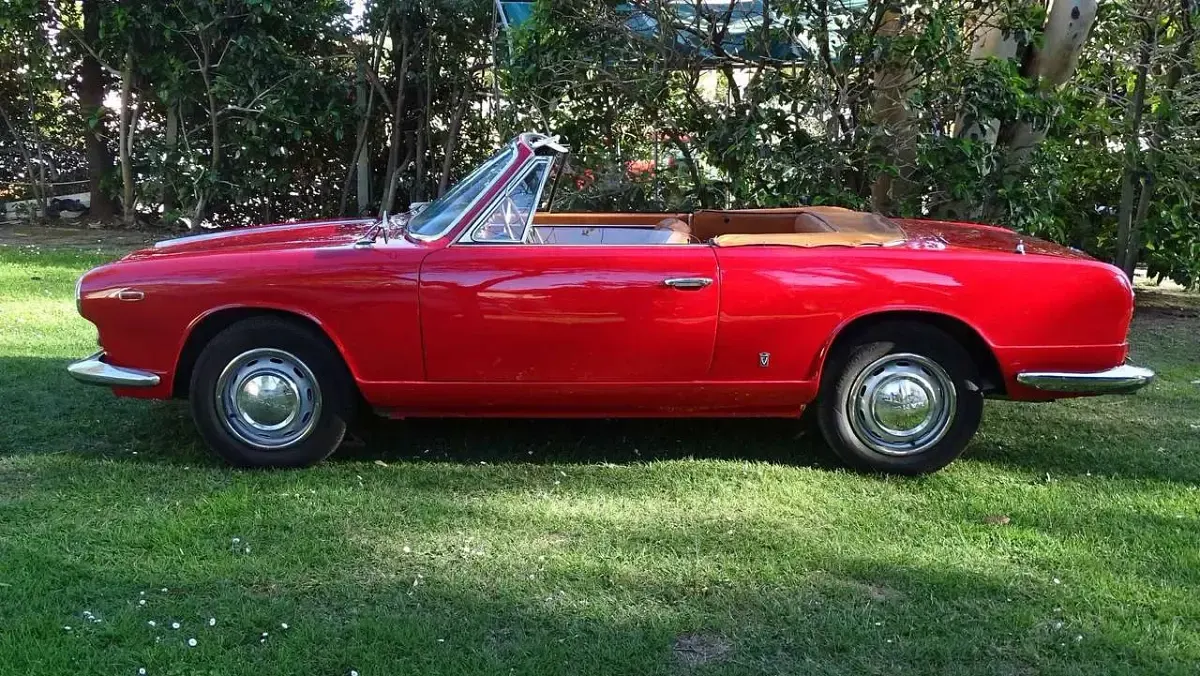 Usata Lancia Flavia 120 CV (88 kW) 1962 Rosso Cabrio