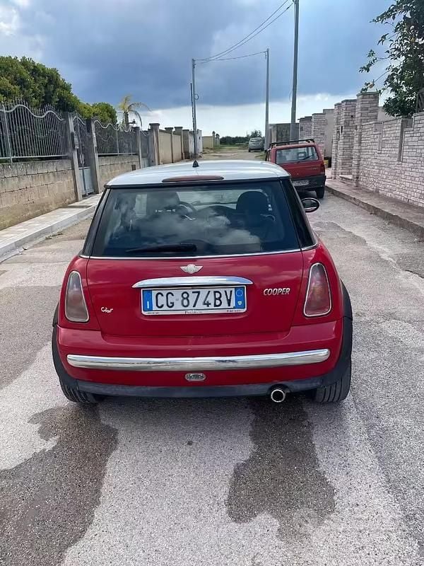 Usata Mini Cooper 2004 Rosso Utilitaria