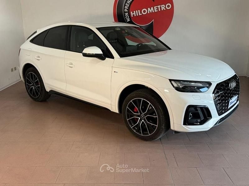 Usata Audi Q5 S-Line 265 CV (194 kW) 2021 Bianco SUV