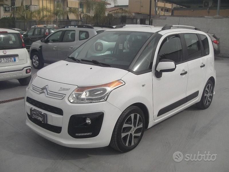 Usata Citroën C3 Picasso Seduction 92 CV (67 kW) 2014 Bianco Monovolume