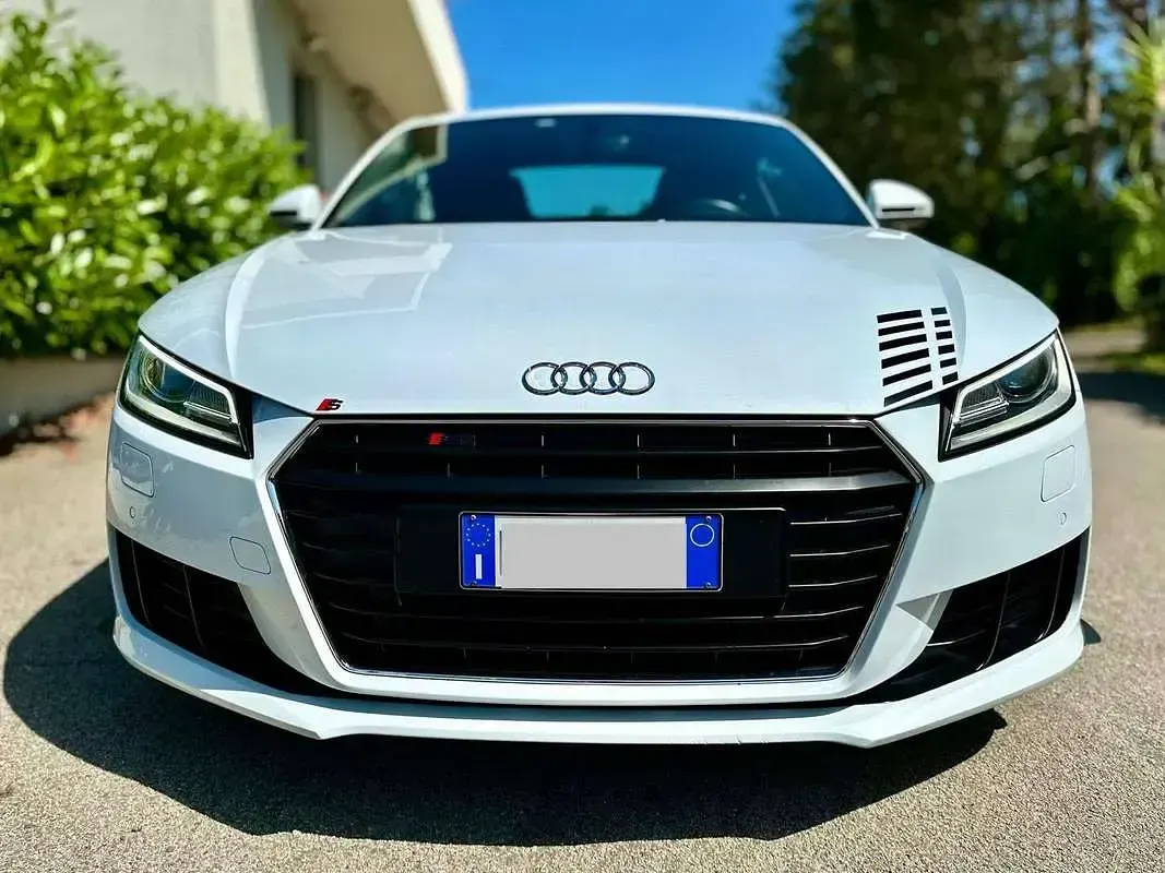 Usata Audi TT S-Line 184 CV (135 kW) 2014 Bianco Coupé