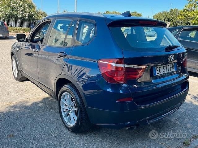 Usata BMW X3 Efficient Dynamics 184 CV (135 kW) 2011 Nero SUV