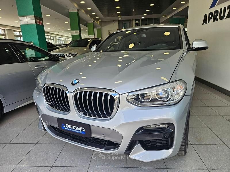Usata BMW X4 M Sport 190 CV (139 kW) 2021 Argento SUV