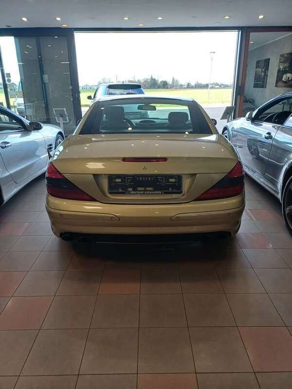Usata Mercedes SL55 AMG AMG 500 CV (367 kW) 2005 Oro Cabrio