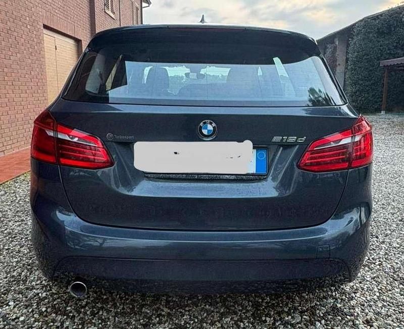 Usata BMW 218 Active Tourer Advantage 150 CV (110 kW) 2015 Blu/azzurro Monovolume
