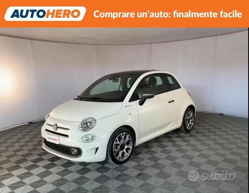 Usata Fiat 500 70 CV (51 kW) 2022 Bianco Cabrio