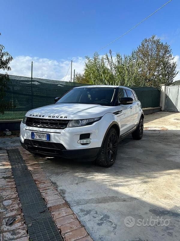 Usata Land Rover Range Rover evoque 190 CV (139 kW) 2012 Bianco SUV