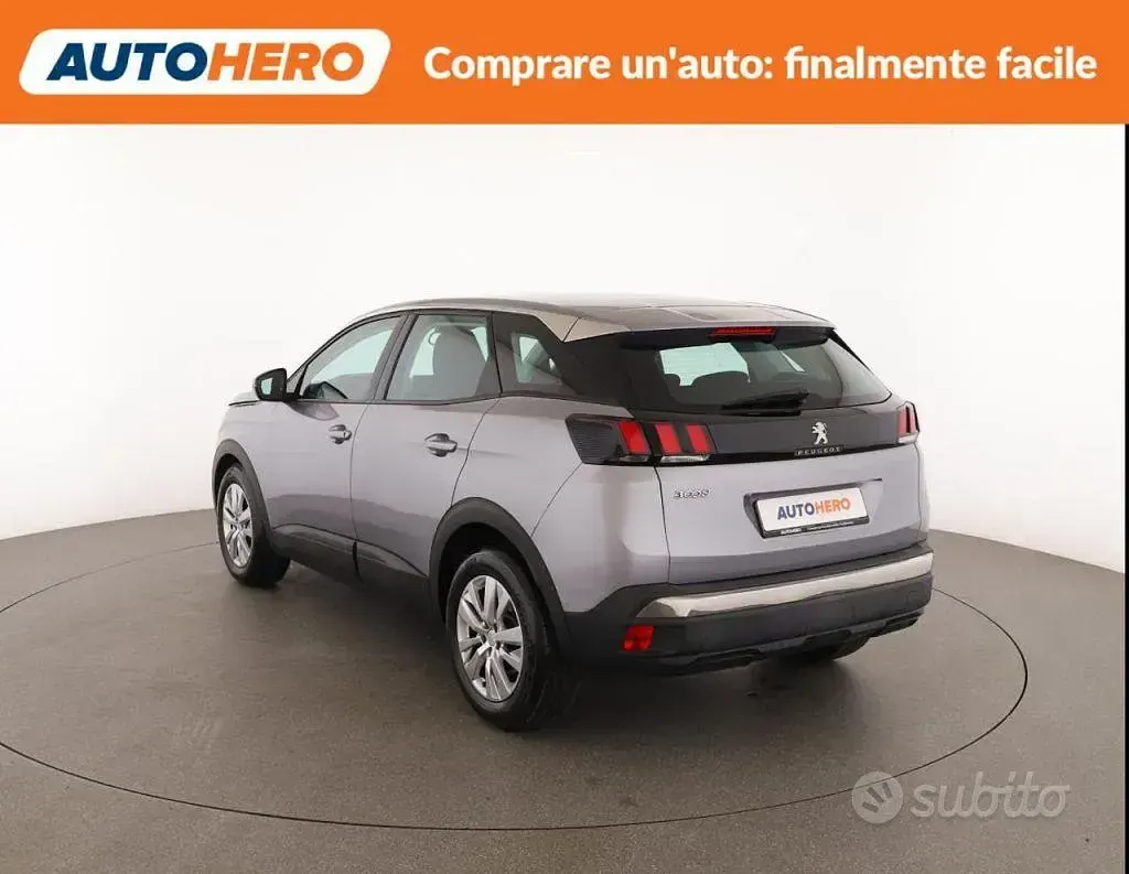 Usata Peugeot 3008 131 CV (96 kW) 2020 Grigio SUV