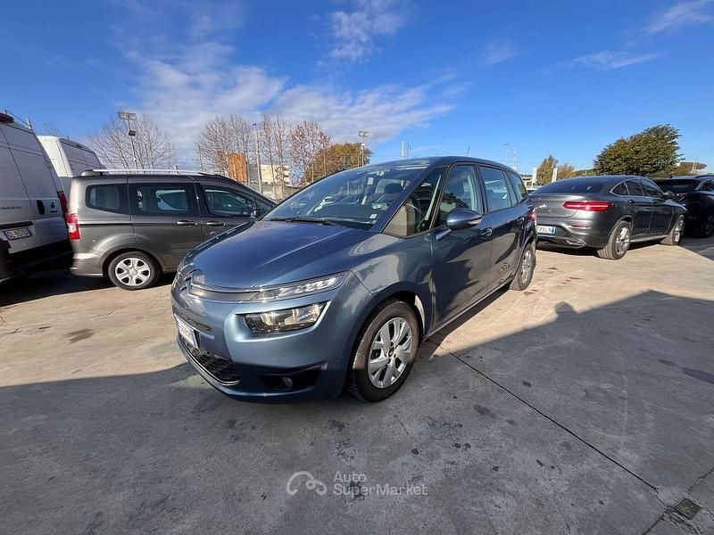 Blu/azzurro Usata 2015 Citroën Grand C4 Picasso Monovolume | 6500 € (Buon prezzo) - Immagine 1/4