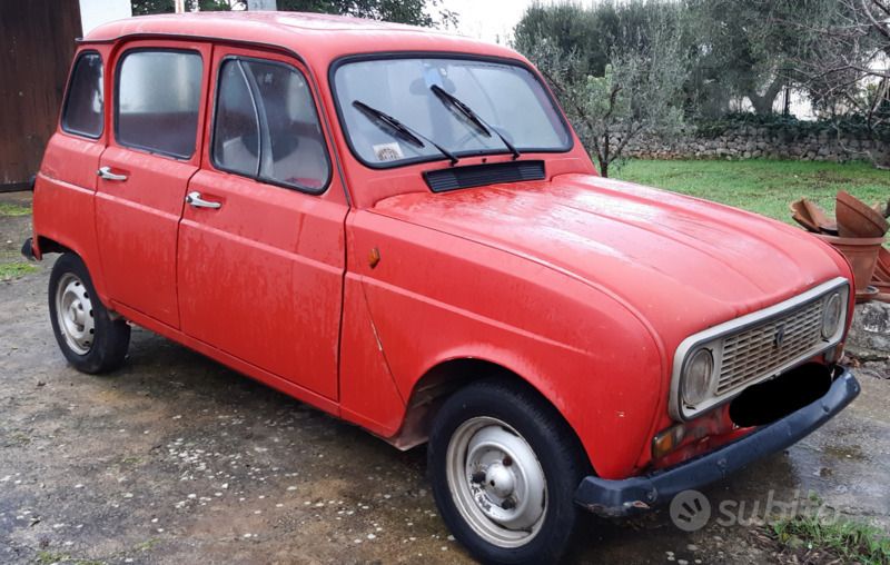Rosso Usata 1985 Renault R4 Due volumi | 1200 € - Immagine 1/4