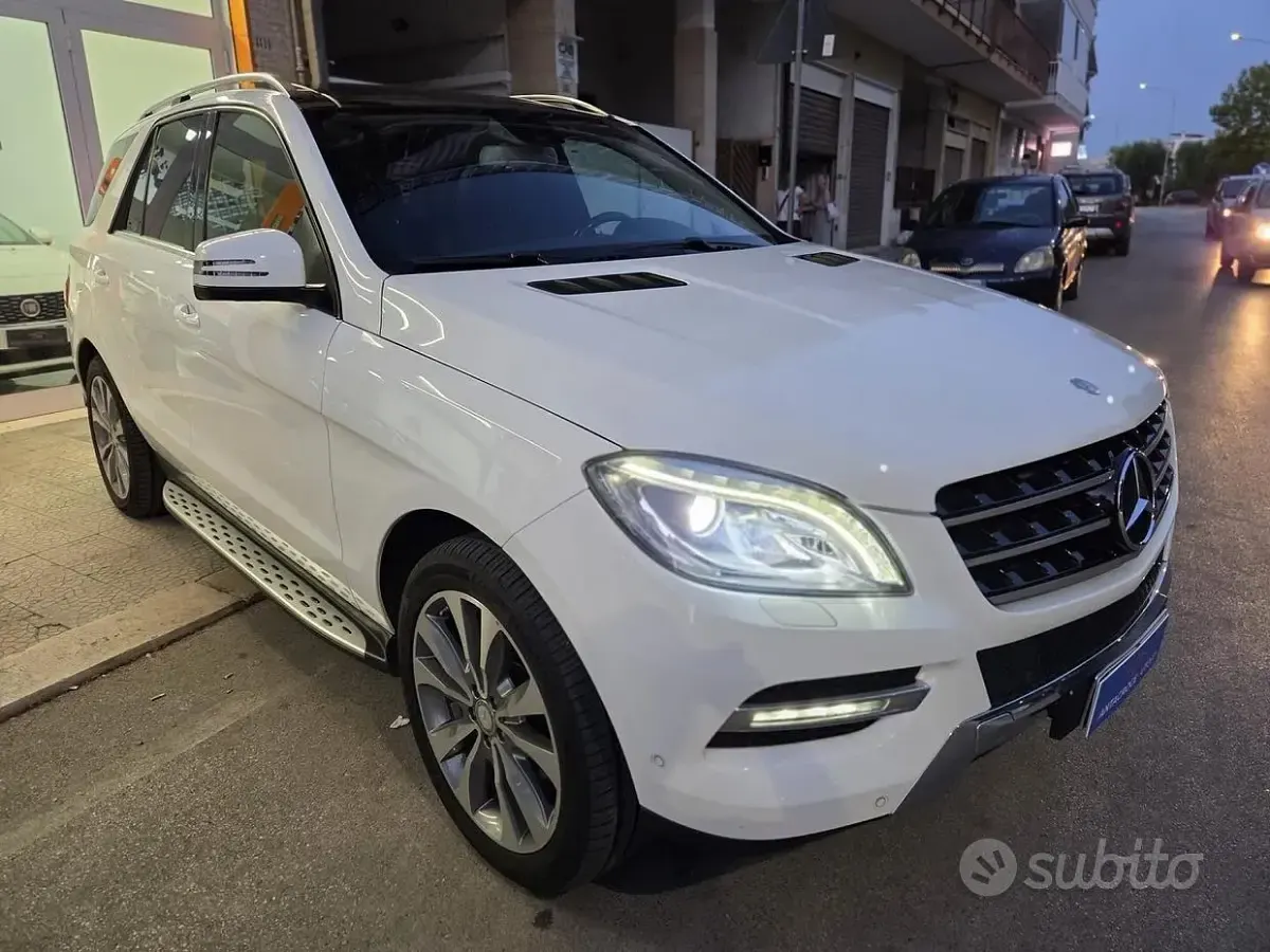 Usata Mercedes ML250 Premium 150 CV (110 kW) 2015 Bianco SUV