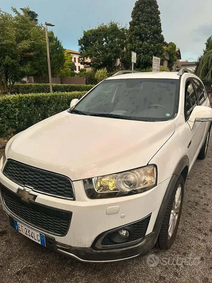 Usata Chevrolet Captiva 163 CV (119 kW) 2013 Bianco SUV