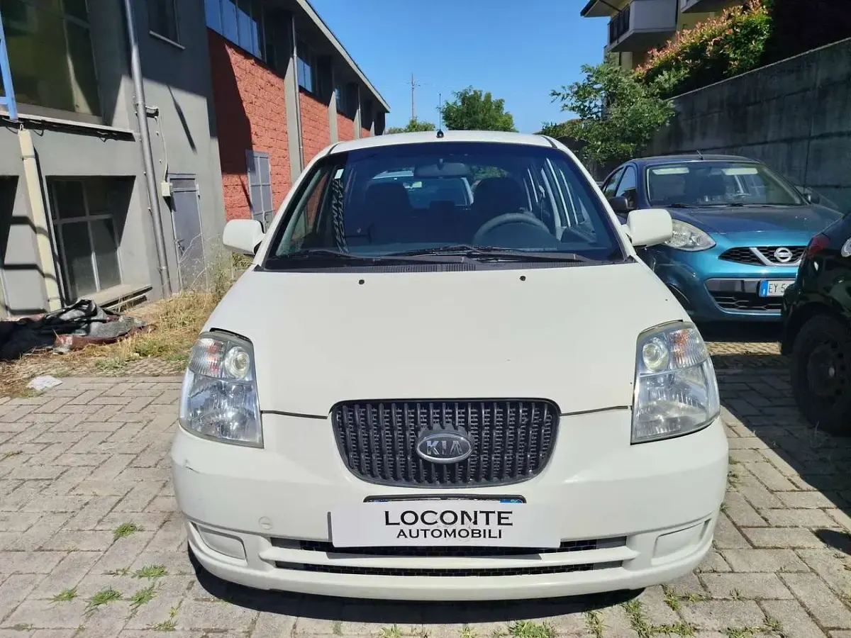Usata Kia Picanto LX 60 CV (44 kW) 2007 Bianco Utilitaria