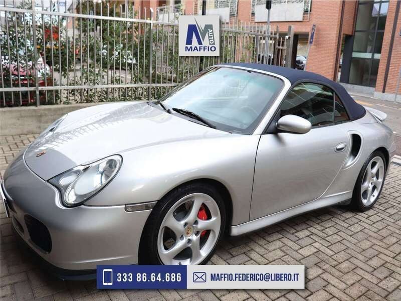 Argento Usata 2004 Porsche 911 Turbo Cabriolet Cabrio | 79.900 € - Immagine 1/4